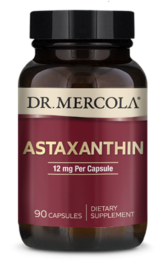 Dr. Mercola, Astaxanthin, 12 mg, 90 Capsules UPC 810487031295 | HiLife Vitamins